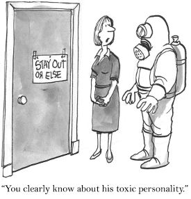 Toxic boss at work?