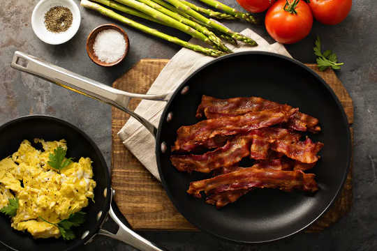 The Maillard reaction gives bacon colour – and carcinogens. 